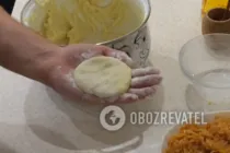 Зразы картофельные с капустой - Шаг 4 Зразы картофельные с капустой - Шаг 4