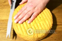 Бисквит с фруктами - Шаг 9 Бисквит с фруктами - Шаг 9