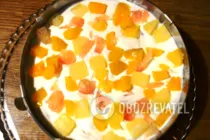 Бисквит с фруктами - Шаг 15 Бисквит с фруктами - Шаг 15