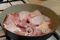 Чахохбили по-грузински - Шаг 1 Чахохбили по-грузински - Шаг 1