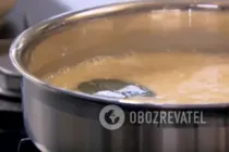 Мисо суп с лососем - Шаг 2 Мисо суп с лососем - Шаг 2