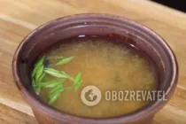 Мисо суп с морепродуктами - Шаг 7 Мисо суп с морепродуктами - Шаг 7