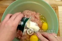 Котлеты из куриного филе - Шаг 3 Котлеты из куриного филе - Шаг 3