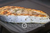 Стейк из лосося - Шаг 6 Стейк из лосося - Шаг 6