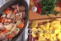 Шурпа из свинины - Шаг 4 Шурпа из свинины - Шаг 4