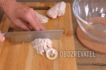Салат с апельсинами и курицей - Шаг 1 Салат с апельсинами и курицей - Шаг 1