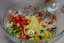 Салат с авокадо и курицей - Шаг 8 Салат с авокадо и курицей - Шаг 8