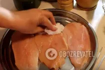 Куриный стейк - Шаг 2 Куриный стейк - Шаг 2
