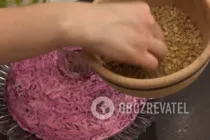 Салат с гранатом и курицей - Шаг 17 Салат с гранатом и курицей - Шаг 17
