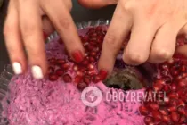 Салат с гранатом и курицей - Шаг 26 Салат с гранатом и курицей - Шаг 26