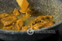 Салат с рукколой и курицей - Шаг 3 Салат с рукколой и курицей - Шаг 3