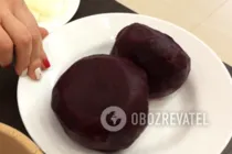 Салат с гранатом и курицей - Шаг 3 Салат с гранатом и курицей - Шаг 3