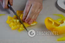 Салат с авокадо и курицей - Шаг 2 Салат с авокадо и курицей - Шаг 2