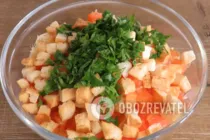 Салат с апельсинами и курицей - Шаг 7 Салат с апельсинами и курицей - Шаг 7