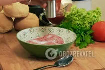 Котлета для гамбургера - Шаг 1 Котлета для гамбургера - Шаг 1