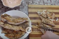 Шаурма с курицей - Шаг 4 Шаурма с курицей - Шаг 4
