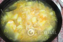 Щи из кислой капусты - Шаг 7 Щи из кислой капусты - Шаг 7