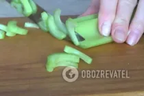 Салат с сельдереем и курицей - Шаг 8 Салат с сельдереем и курицей - Шаг 8
