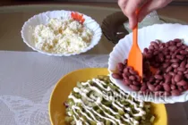 Салат із квасолею та куркою - Крок 10 Салат із квасолею та куркою - Крок 10