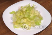 Теплый салат с печенью - Шаг 9 Теплый салат с печенью - Шаг 9