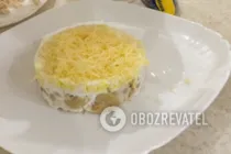 Салат із печерицями та куркою - Крок 11 Салат із печерицями та куркою - Крок 11