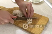 Салат із печерицями та куркою - Крок 2 Салат із печерицями та куркою - Крок 2