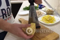Салат із печерицями та куркою - Крок 5 Салат із печерицями та куркою - Крок 5