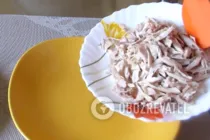 Салат із квасолею та куркою - Крок 5 Салат із квасолею та куркою - Крок 5
