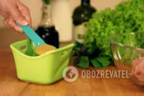 Теплый салат с курицей - Шаг 5 Теплый салат с курицей - Шаг 5