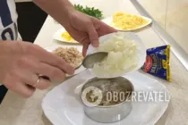 Салат із печерицями та куркою - Крок 9 Салат із печерицями та куркою - Крок 9