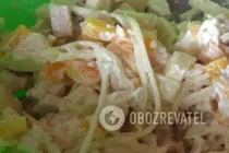 Салат с сельдереем и курицей - Шаг 7 Салат с сельдереем и курицей - Шаг 7