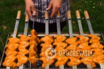 Шашлык из курицы - Шаг 5 Шашлык из курицы - Шаг 5