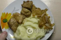 Шашлык на сковороде - Шаг 7 Шашлык на сковороде - Шаг 7