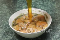 Шашлык из куриного филе - Шаг 5 Шашлык из куриного филе - Шаг 5