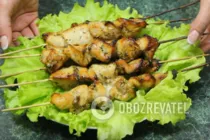 Шашлык из куриного филе - Шаг 7 Шашлык из куриного филе - Шаг 7