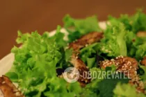 Теплый салат с курицей - Шаг 15 Теплый салат с курицей - Шаг 15