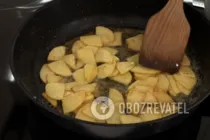 Теплый салат из куриной печени - Шаг 5 Теплый салат из куриной печени - Шаг 5