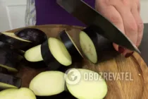 Теплий салат із баклажанами - Крок 7 Теплий салат із баклажанами - Крок 7