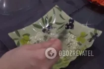Теплый салат с морепродуктами - Шаг 7 Теплый салат с морепродуктами - Шаг 7