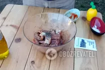 Шашлык из рыбы - Шаг 5 Шашлык из рыбы - Шаг 5