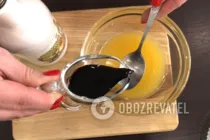 Теплый салат из куриной печени - Шаг 10 Теплый салат из куриной печени - Шаг 10