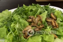 Теплый салат из куриной печени - Шаг 18 Теплый салат из куриной печени - Шаг 18