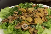 Теплый салат из куриной печени - Шаг 19 Теплый салат из куриной печени - Шаг 19