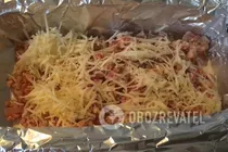 Лазанья с курицей - Шаг 7 Лазанья с курицей - Шаг 7