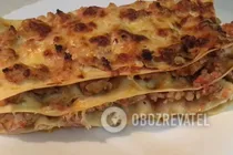 Лазанья с курицей - Шаг 9 Лазанья с курицей - Шаг 9