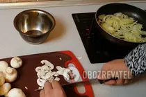 Лазанья з грибами - Крок 1 Лазанья з грибами - Крок 1