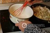 Лазанья з грибами - Крок 3 Лазанья з грибами - Крок 3