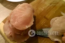 Отбивные с сыром - Шаг 1 Отбивные с сыром - Шаг 1