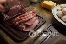 Свиные отбивные в духовке - Шаг 1 Свиные отбивные в духовке - Шаг 1