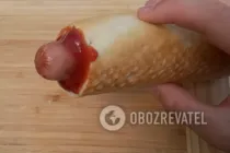 Хот-дог - Шаг 3 Хот-дог - Шаг 3